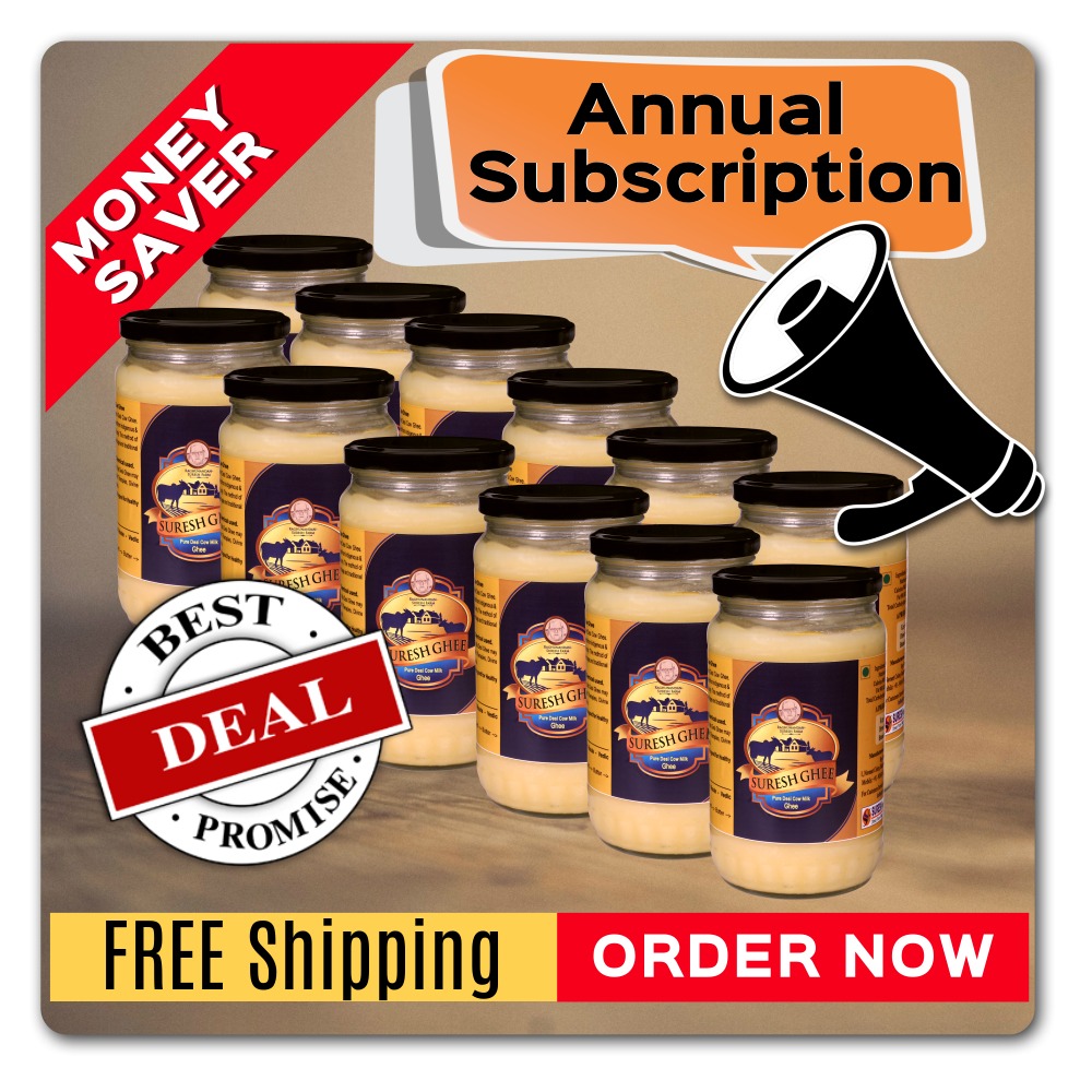 Suresh Desi Ghee - Annual Subscription