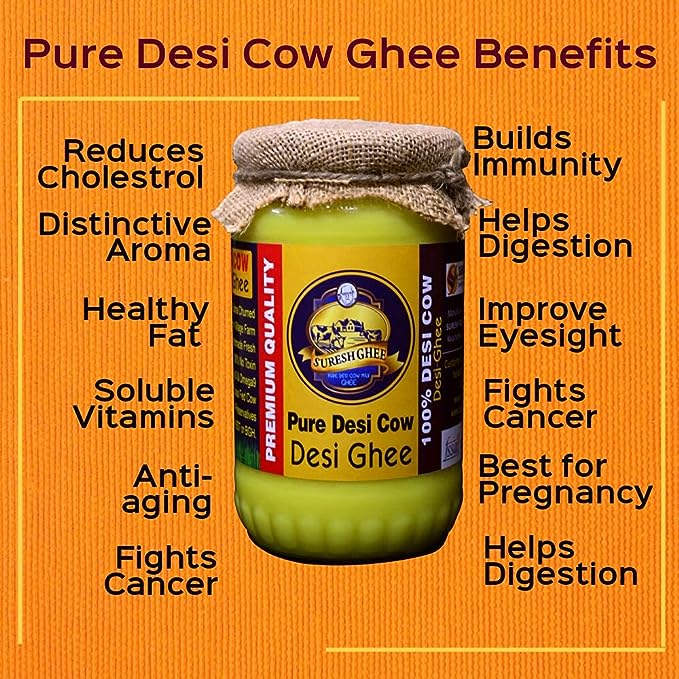 Pure Desi Cow Milk Ghee : Suresh Desi Ghee